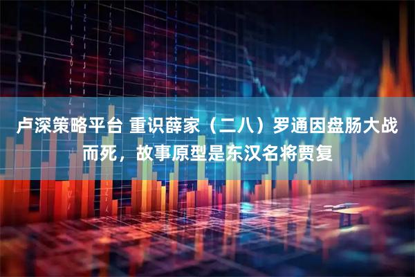 卢深策略平台 重识薛家（二八）罗通因盘肠大战而死，故事原型是东汉名将贾复